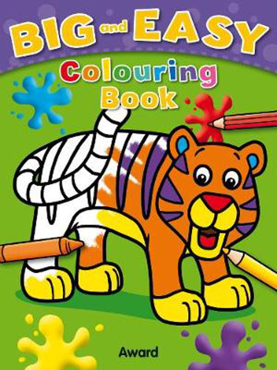 Picture of 1156 BIG & EASY COLOURING BOOK PACKED WITH LOTS OF PICTURES